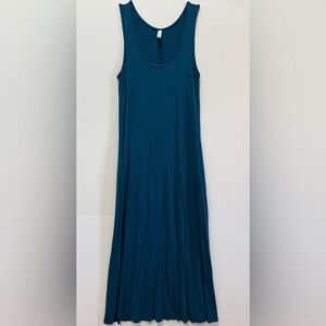 24Seven Blue Maxi Dress Sz M